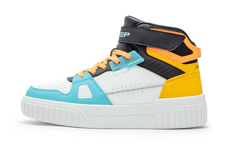 Детские кроссовки для скейтбординга GS High-top Белый/Черный/Желтый Xtep
Детские кроссовки для скейтбординга GS High-top Белый/Черный/Желтый Xtep