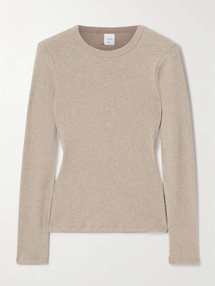 Футболка Nando из хлопкового джерси Leset, бежевый
Футболка Nando из хлопкового джерси Leset, бежевый