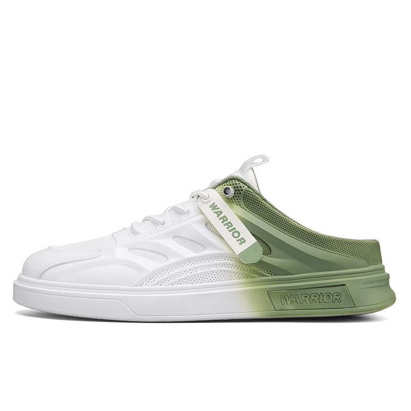 WARRIOR Устойчивые к запаху и истиранию закрытые тапочки для мужчин бело-зеленые, цвет White/Green
WARRIOR Устойчивые к запаху и истиранию закрытые тапочки для мужчин бело-зеленые, цвет White/Green