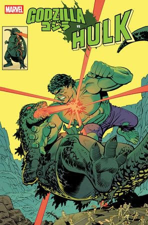 Godzilla vs Hulk #1 Leonardo Romero Godzilla King of the Monsters Homage Var (Marvel Comics Entertainment)
Godzilla vs Hulk #1 Leonardo Romero Godzilla King of the Monsters Homage Var (Marvel Comics Entertainment)