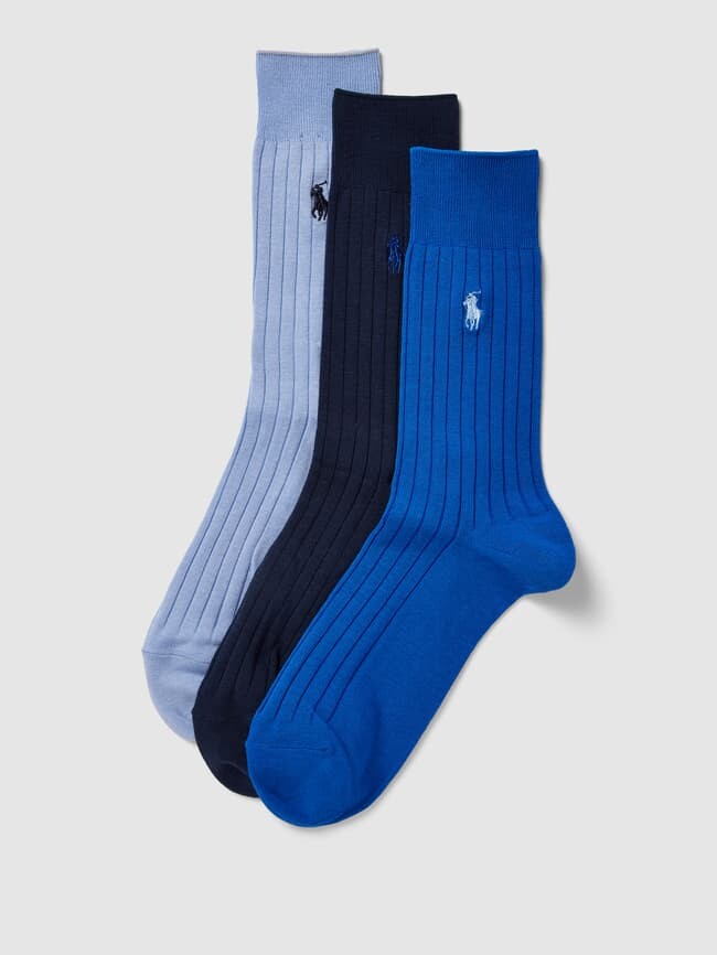 Носки с пришивной этикеткой, в упаковке 3 шт Polo Ralph Lauren Underwear, синий
Носки с пришивной этикеткой, в упаковке 3 шт Polo Ralph Lauren Underwear, синий