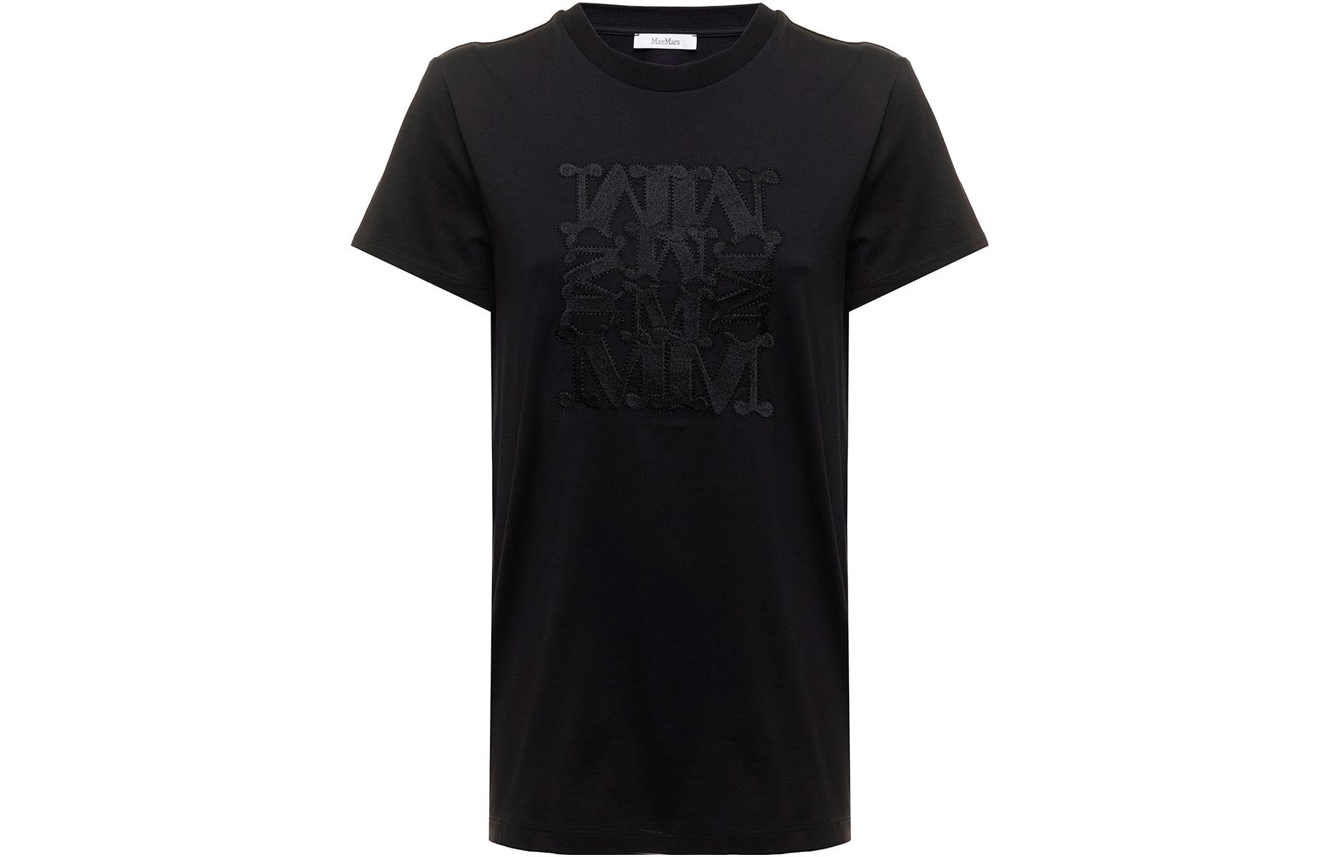 Футболка Cotton с вышитым логотипом Max Mara Bravo MaxMara, черный
Футболка Cotton с вышитым логотипом Max Mara Bravo MaxMara, черный