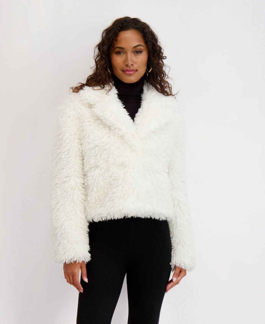 Женская куртка из искусственного меха с коротким воротником-стойкой kensie, Ivy
Женская куртка из искусственного меха с коротким воротником-стойкой kensie, Ivy