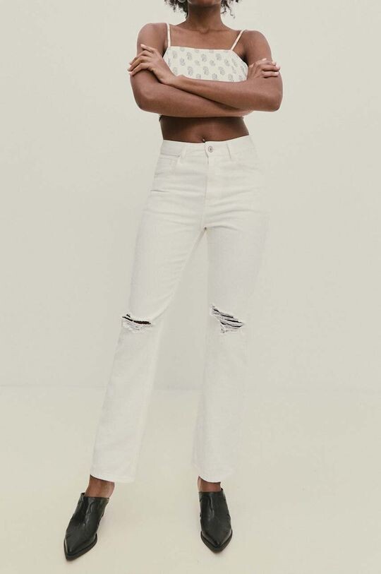 Джинсы Answear Lab, белый 
Джинсы Answear Lab, белый