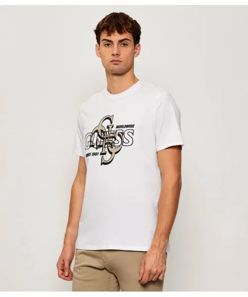 Футболка «Падающая тень» Regular fit Guess Jeans, белый
Футболка «Падающая тень» Regular fit Guess Jeans, белый