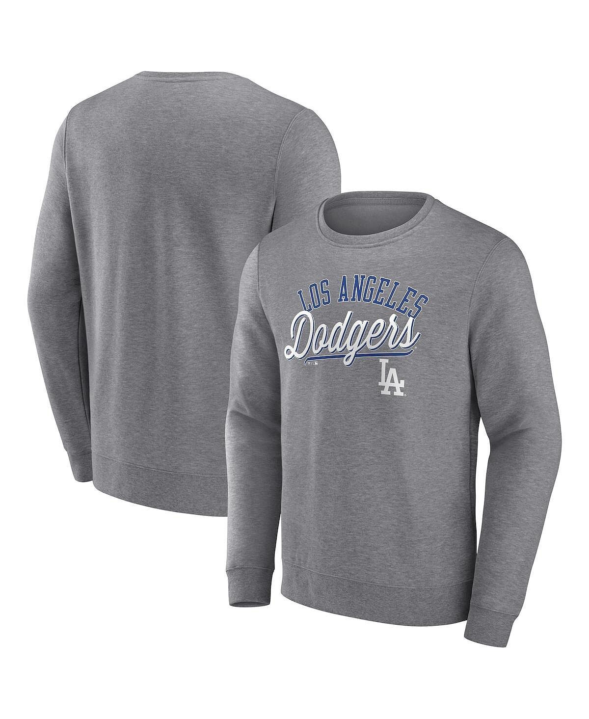 Мужской пуловер с логотипом Heather Grey Los Angeles Dodgers Simplicity Fanatics
Мужской пуловер с логотипом Heather Grey Los Angeles Dodgers Simplicity Fanatics