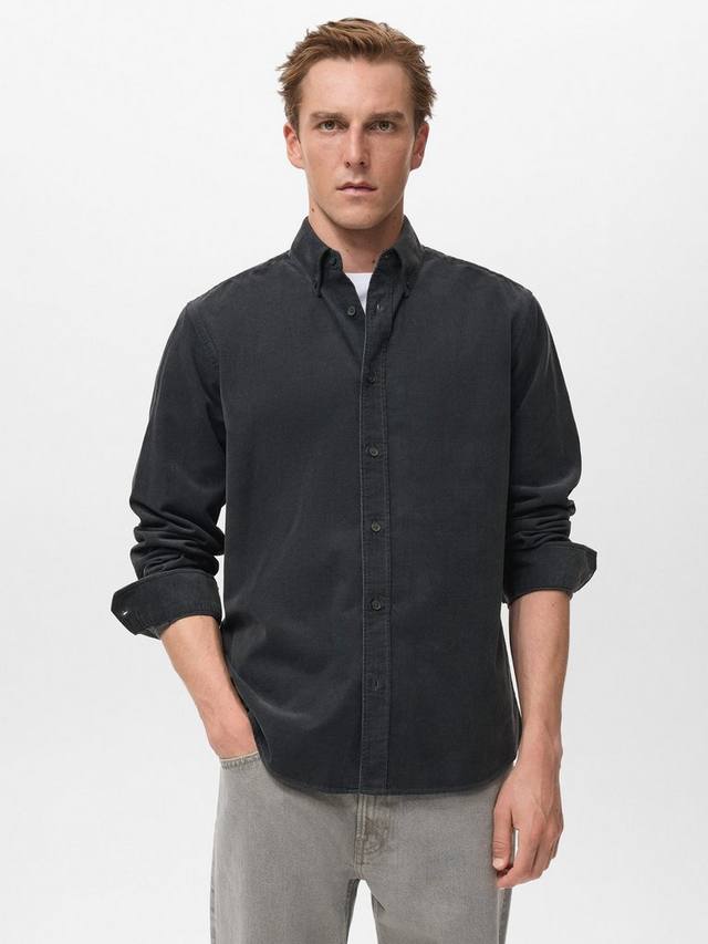 Футболка Tadi с длинными рукавами и воротником Mango, Grey
Футболка Tadi с длинными рукавами и воротником Mango, Grey