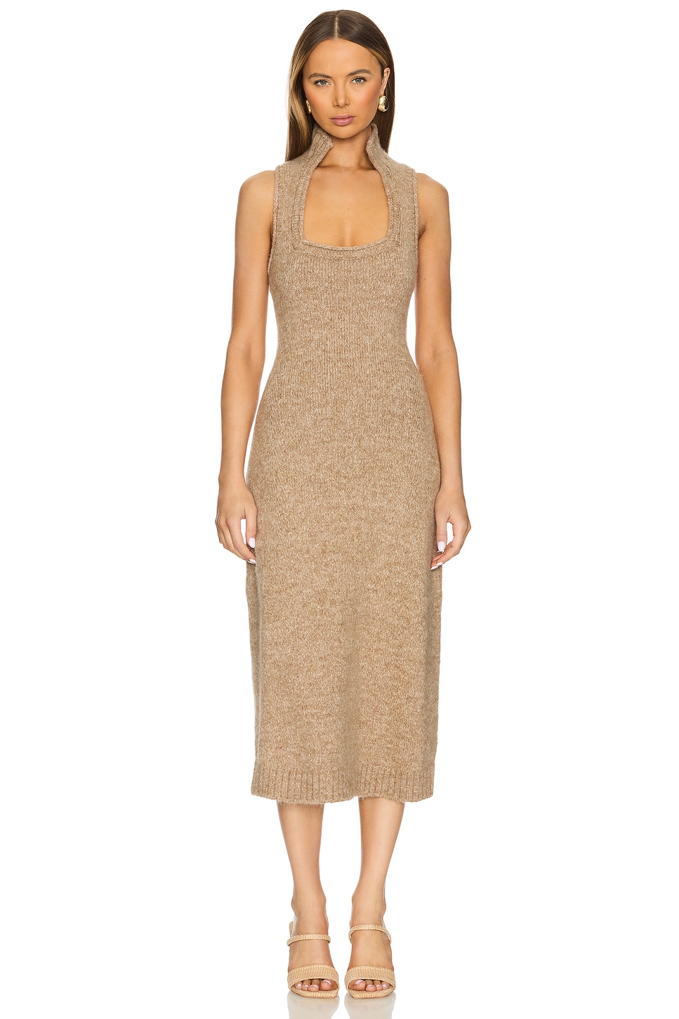 Платье вязаное кейси Cult Gaia, желтый
Платье вязаное кейси Cult Gaia, желтый