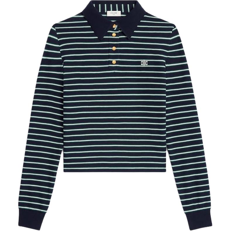 CELINE Поло для женщин marine blue
CELINE Поло для женщин marine blue