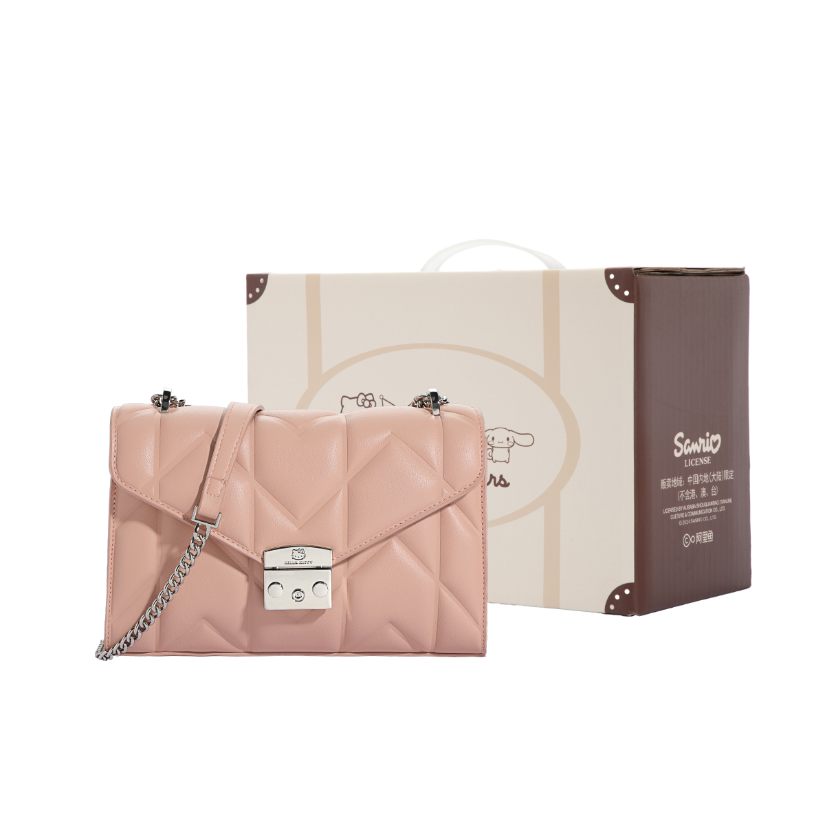 Sanrio Сумка через плечо из искусственной кожи, Pink
Sanrio Сумка через плечо из искусственной кожи, Pink