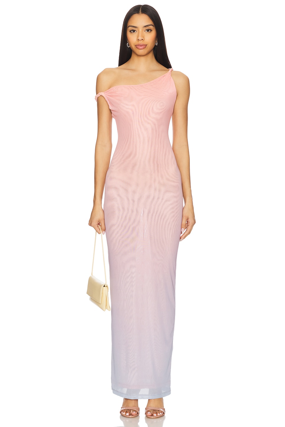 Макси-платье из сетки с завязкой Good American, sunset gradient004
Макси-платье из сетки с завязкой Good American, sunset gradient004