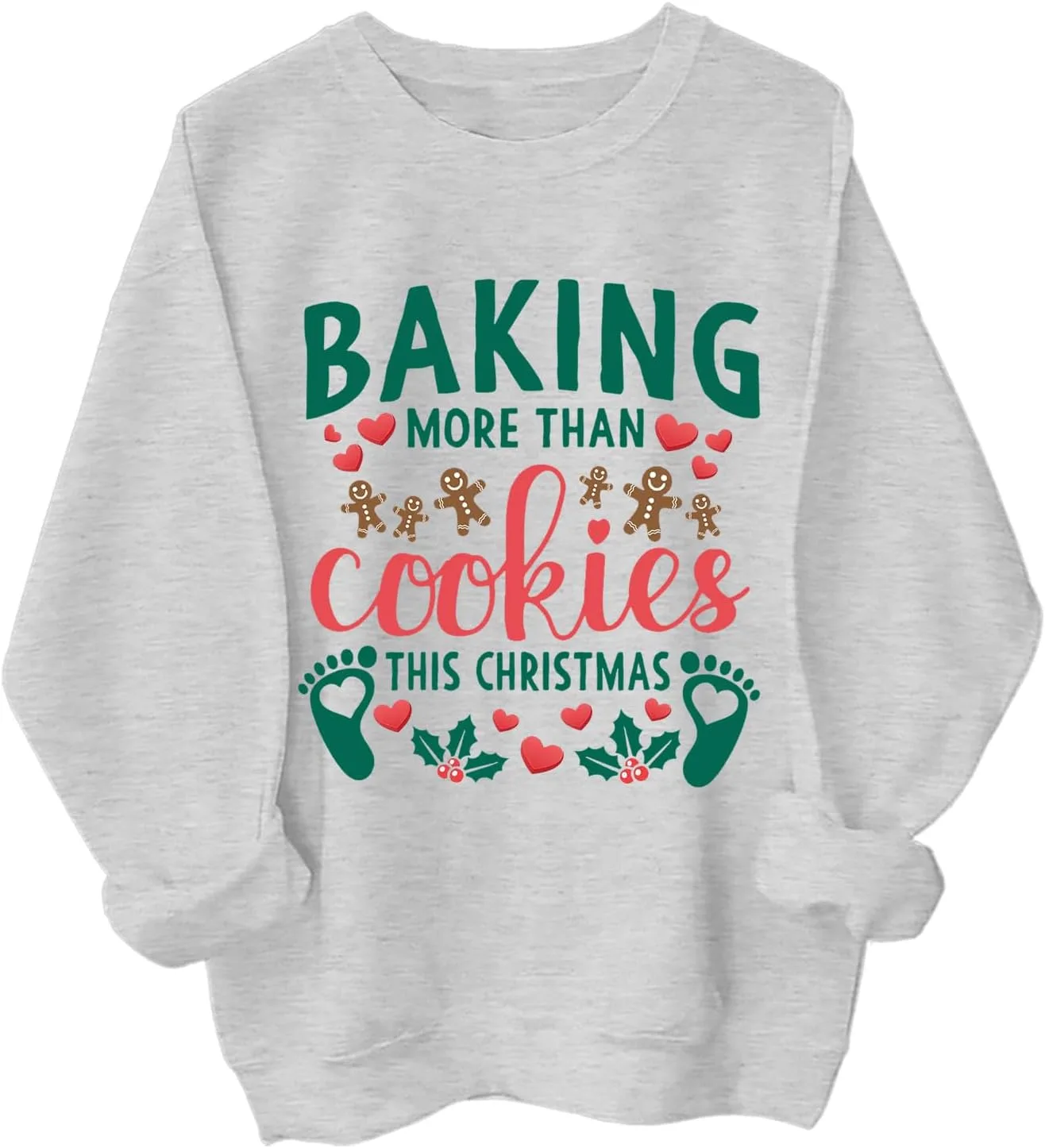 Рождественский свитшот для беременных Baking A Little Cookie Yuisi Doxn
Рождественский свитшот для беременных Baking A Little Cookie Yuisi Doxn