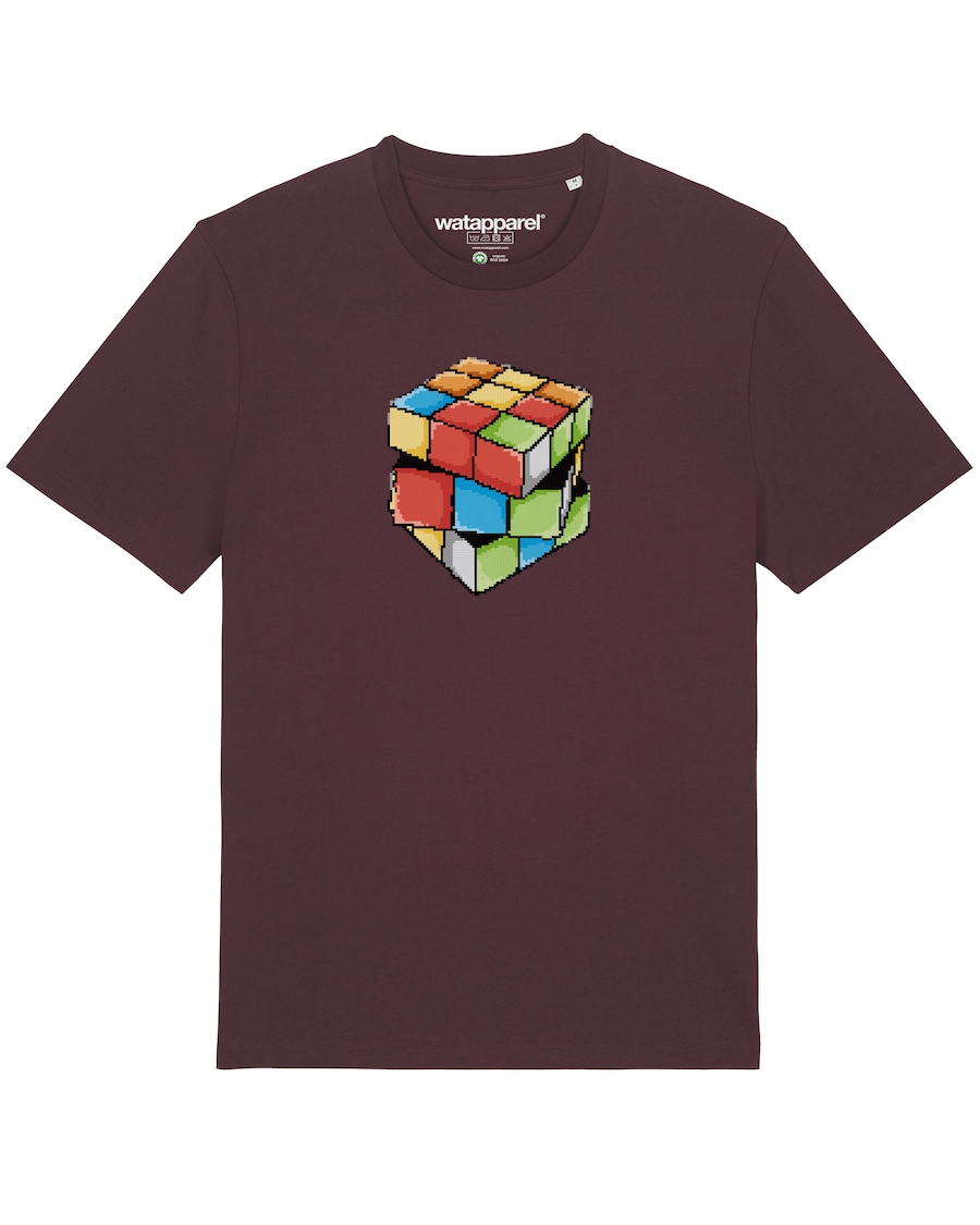 Рубашка Watapparel Pixel Zauberwürfel, темно-красный
Рубашка Watapparel Pixel Zauberwürfel, темно-красный