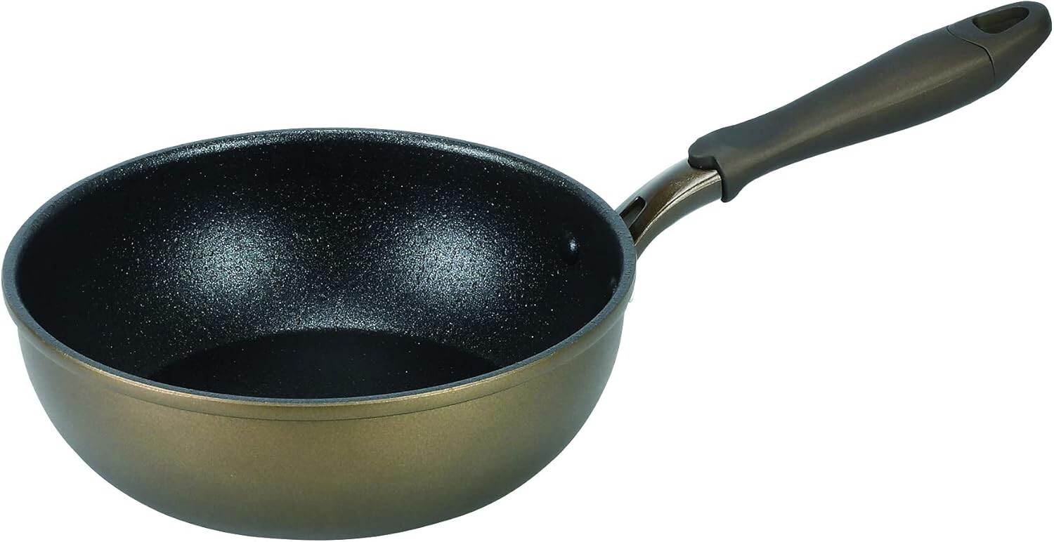 Сверхглубокая сковорода Pearl Metal HB-5878, 7,9 дюйма (20 см), индукционная, долговечная, Megastone II, Black (Black 19-3911Tcx)
Сверхглубокая сковорода Pearl Metal HB-5878, 7,9 дюйма (20 см), индукционная, долговечная, Megastone II, Black (Black 19-3911Tcx)