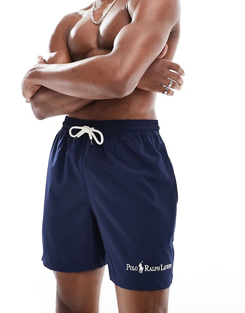 Удлиненные шорты для плавания с логотипом Traveler, цвет темно-синий Polo Ralph Lauren
Удлиненные шорты для плавания с логотипом Traveler, цвет темно-синий Polo Ralph Lauren