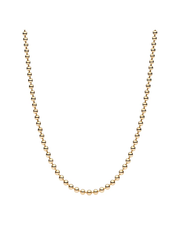 Pandora Женское колье-цепочка с шариками, золотистого цвета, 50 см
Pandora Женское колье-цепочка с шариками, золотистого цвета, 50 см