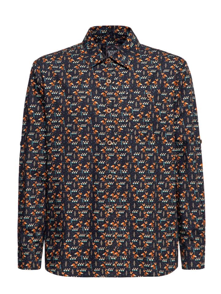 Рубашка с длинным рукавом King Kerosin Foxy, черный
Рубашка с длинным рукавом King Kerosin Foxy, черный