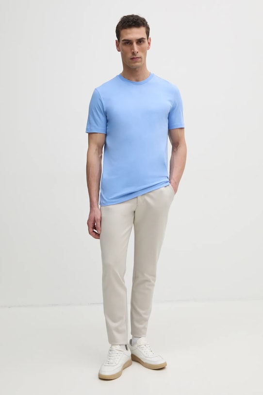 Хлопковая футболка Boss, синий
Хлопковая футболка Boss, синий