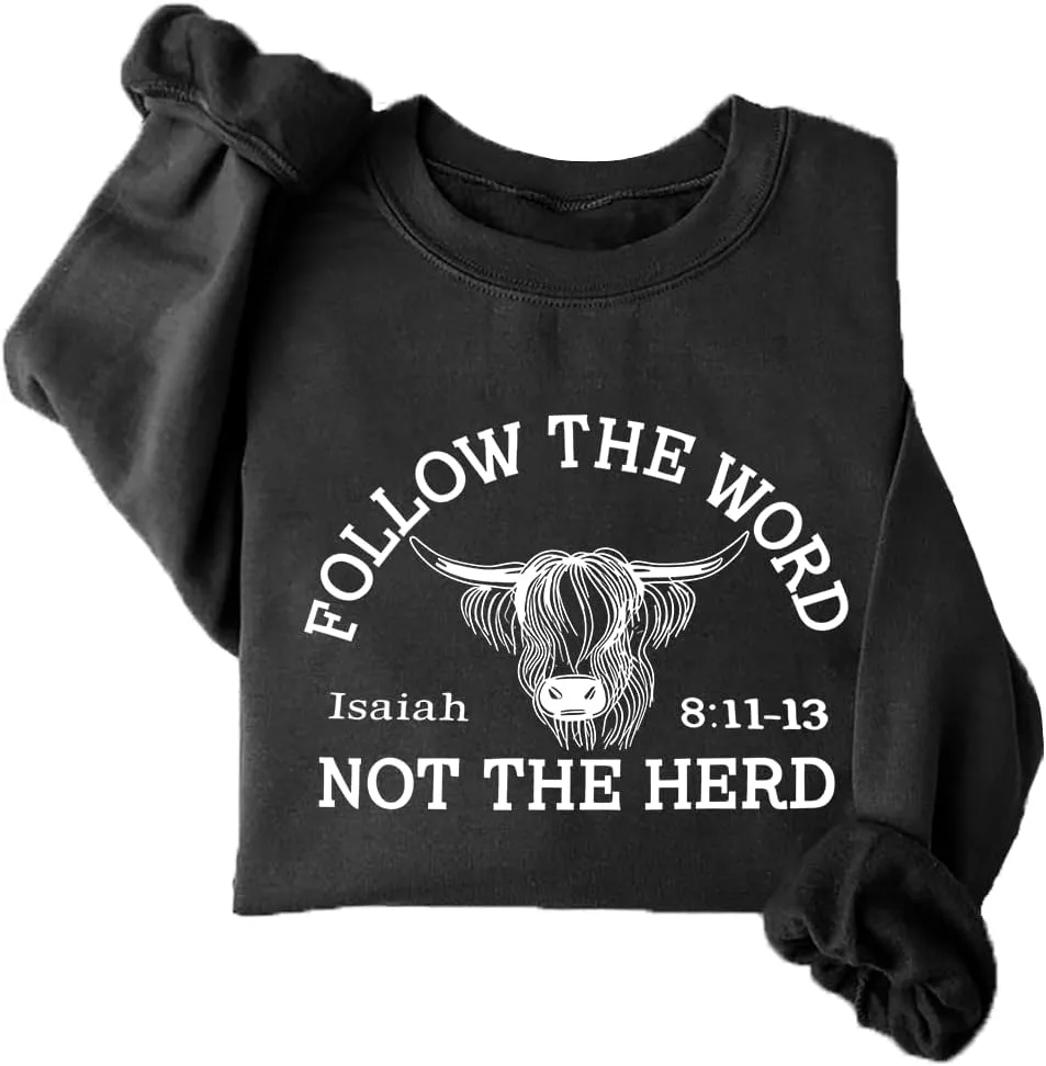 Свитшот Follow The Word Not The Herd NACJOM
Свитшот Follow The Word Not The Herd NACJOM