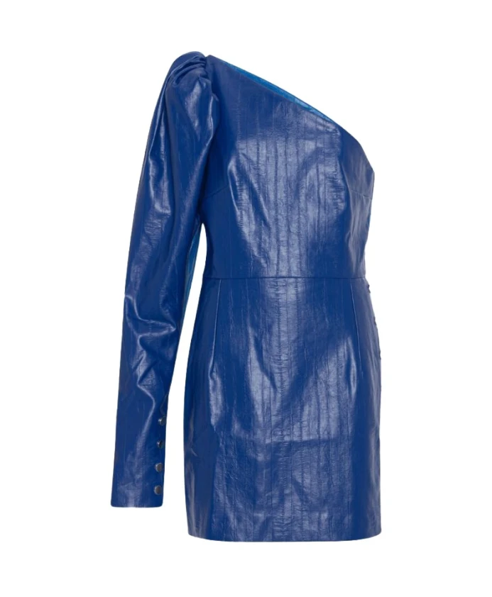 Платье на одно плечо Rotate Birger Christensen, синий
Платье на одно плечо Rotate Birger Christensen, синий