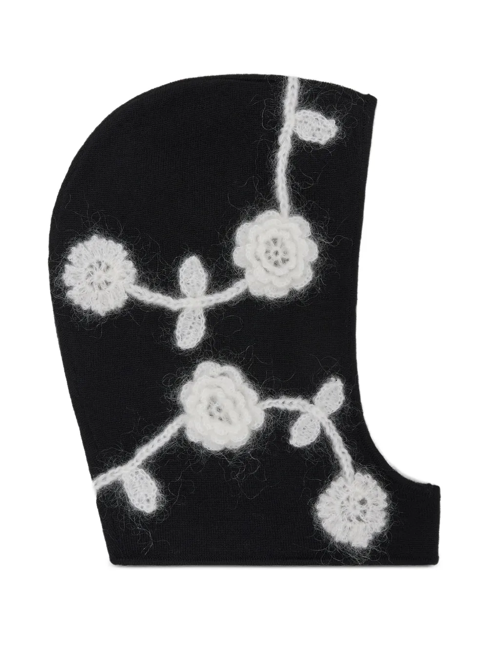 Балаклава в технике кроше Ganni, черный
Балаклава в технике кроше Ganni, черный