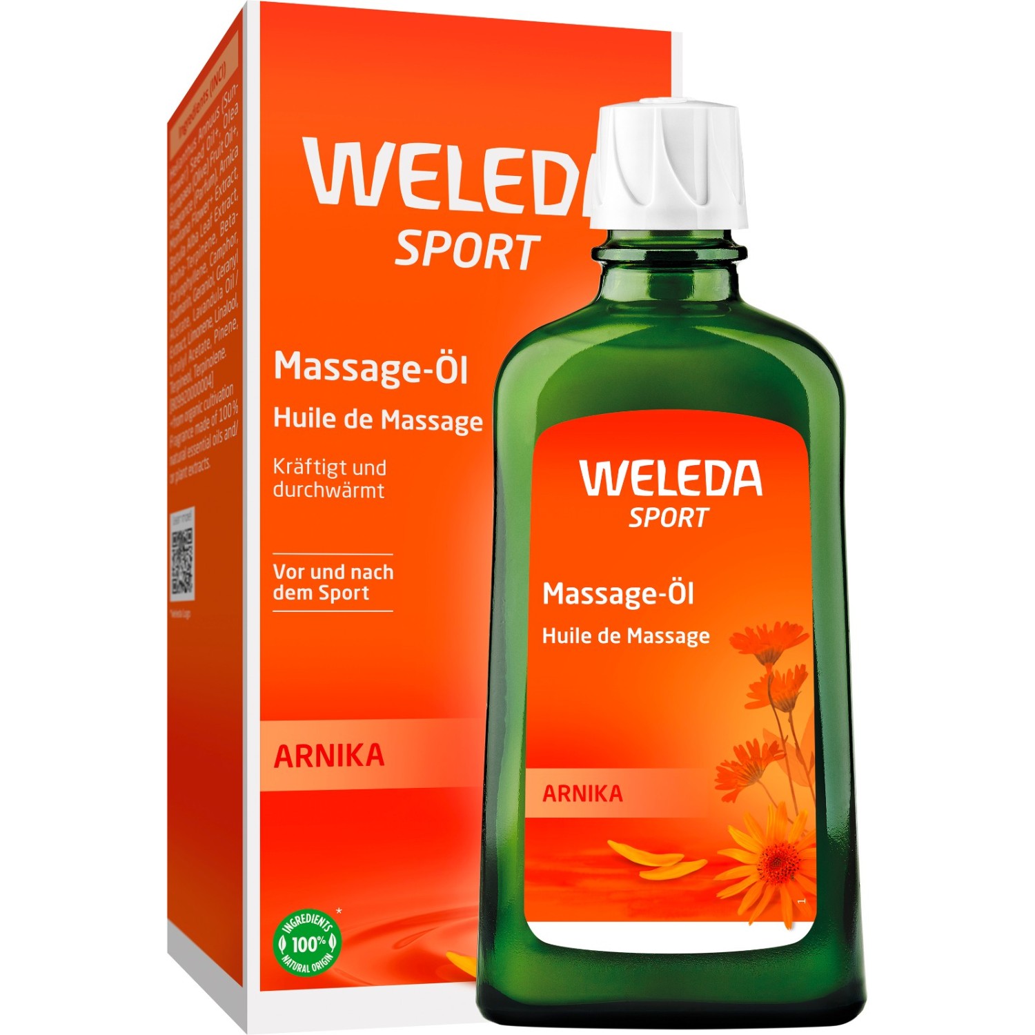 Масло для тела arnica massage-öl Weleda, объем 200 мл
Масло для тела arnica massage-öl Weleda, объем 200 мл