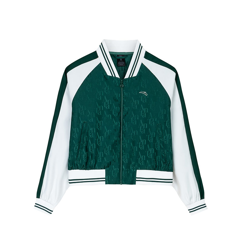 ANTA Бейсбольная куртка женская грибкового зеленого и папирусного белого цвета, Fungal Green/Papyrus White
ANTA Бейсбольная куртка женская грибкового зеленого и папирусного белого цвета, Fungal Green/Papyrus White