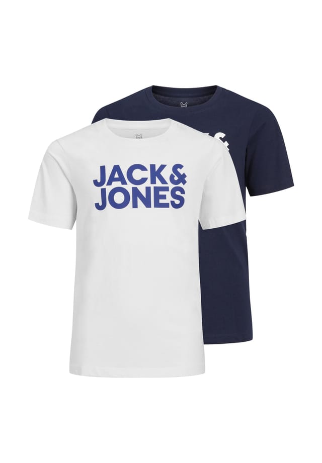 Футболка с логотипом микс из 2 футболок Jack & Jones, синий
Футболка с логотипом микс из 2 футболок Jack & Jones, синий