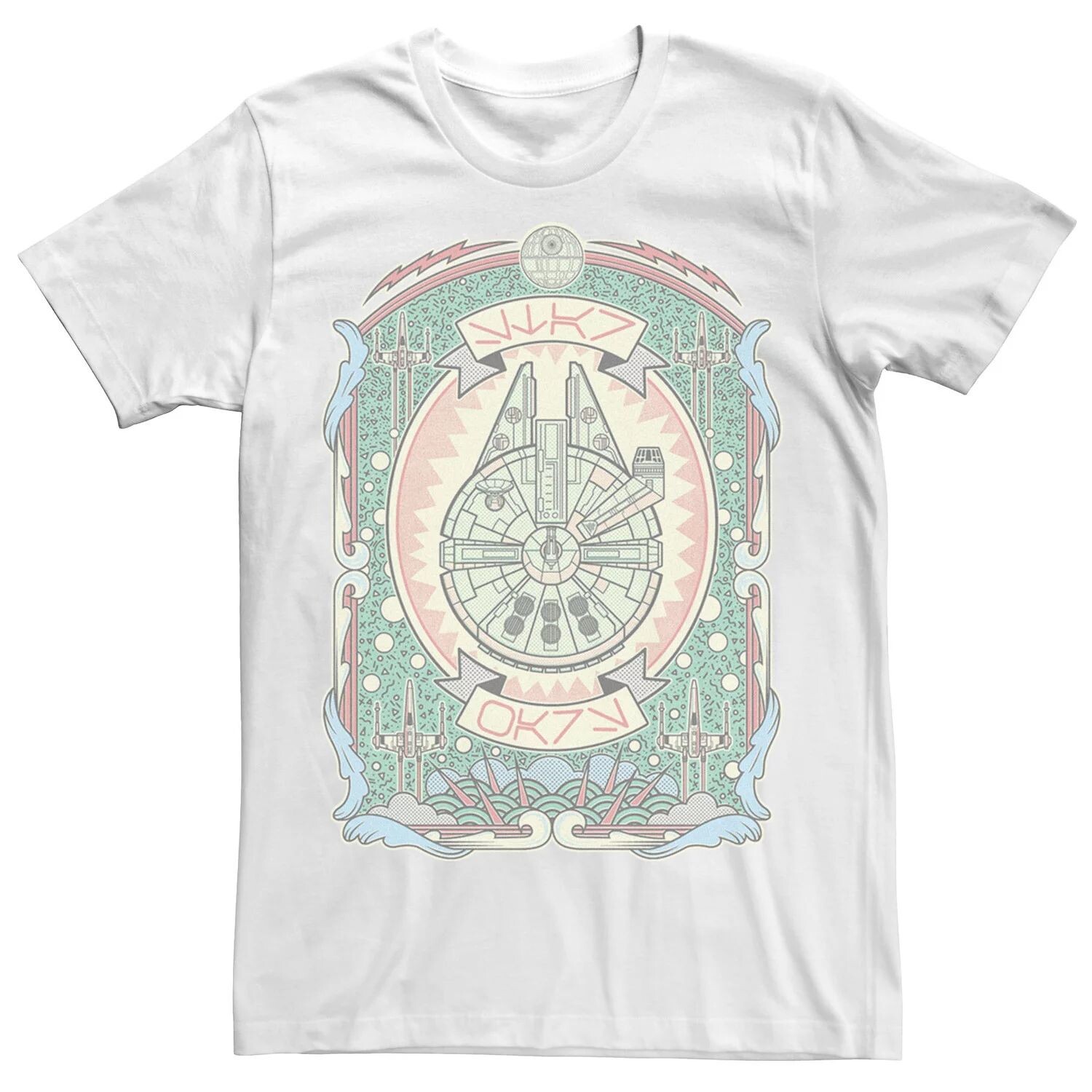 Мужская футболка с геометрическим принтом «Сокол» и «Звездные войны» Licensed Character
Мужская футболка с геометрическим принтом «Сокол» и «Звездные войны» Licensed Character