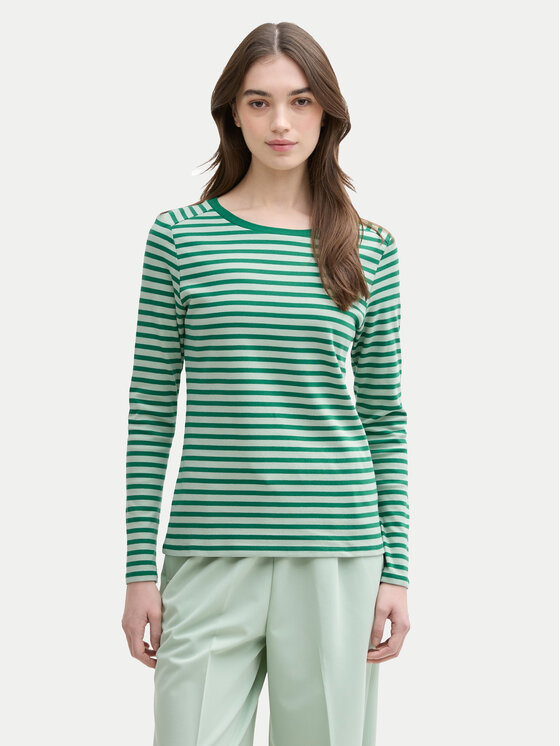 Блузка обычного кроя 1043085 Tom Tailor Denim, зеленый
Блузка обычного кроя 1043085 Tom Tailor Denim, зеленый