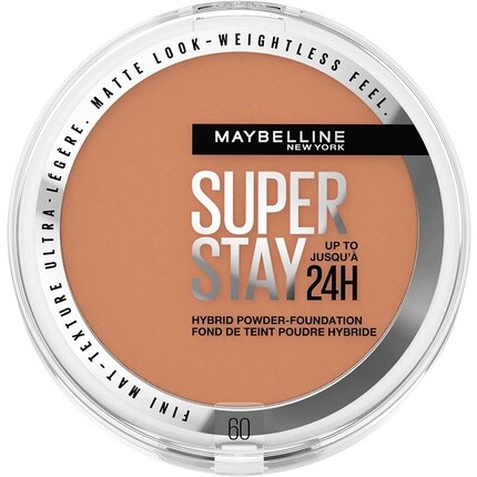 Гибридная пудра Maybelline SuperStay 24H, 60 оттенков, от среднего до полного покрытия, 9 г Maybelline New York
Гибридная пудра Maybelline SuperStay 24H, 60 оттенков, от среднего до полного покрытия, 9 г Maybelline New York
