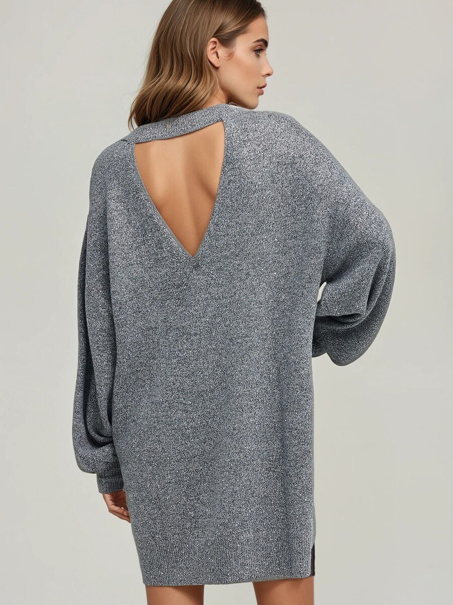 Вязаное платье Funky Buddha, серый
Вязаное платье Funky Buddha, серый