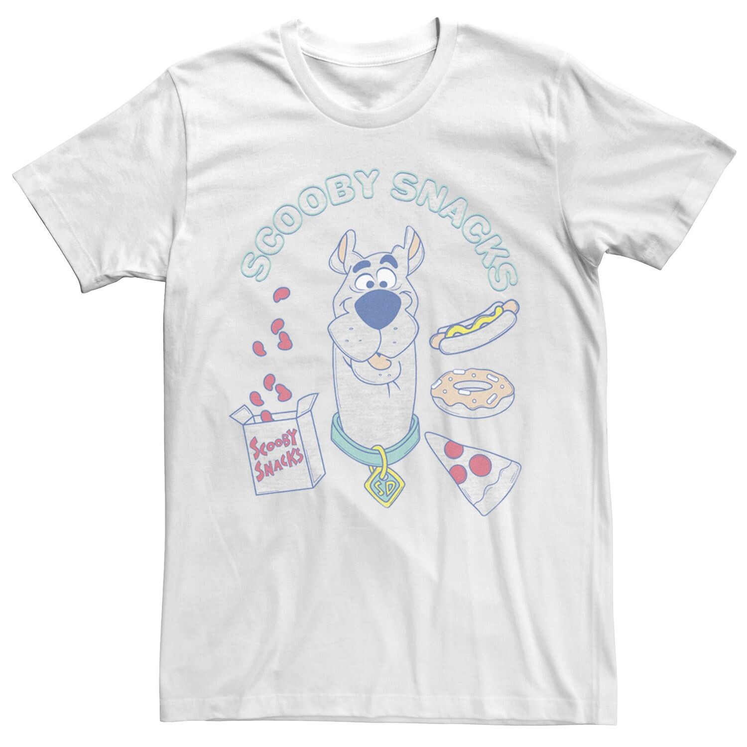 Мужская футболка Scooby-Doo Scooby Snacks с портретом Licensed Character
Мужская футболка Scooby-Doo Scooby Snacks с портретом Licensed Character
