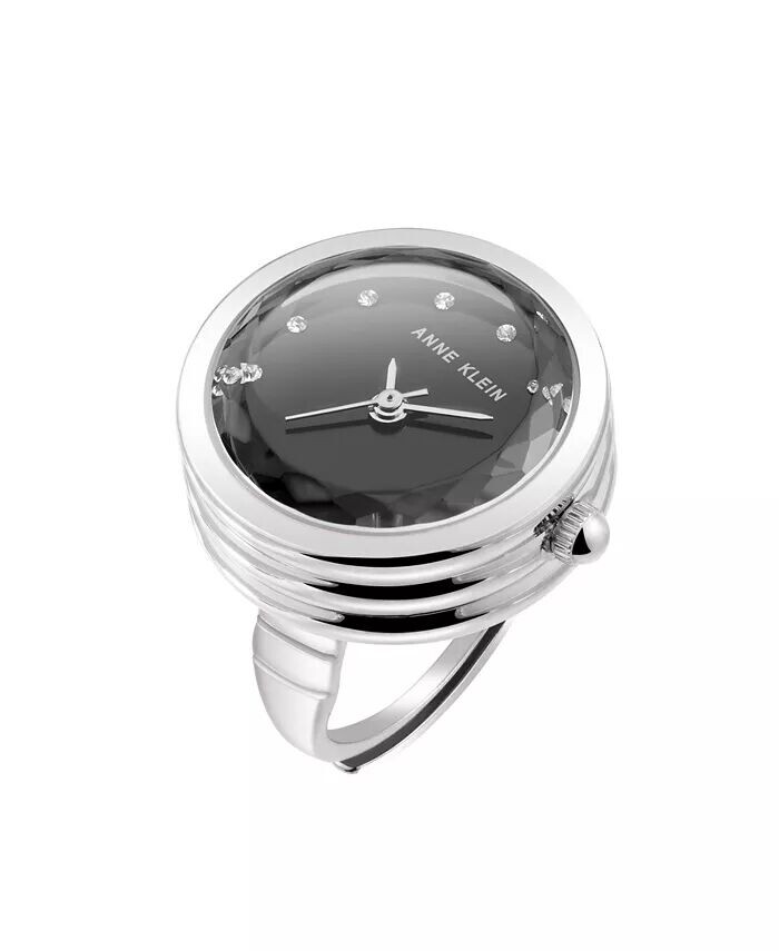 Женские кварцевые часы с граненым кристаллом и металлическим кольцом из сплава серебристого цвета, 20 мм Anne Klein, мультиколор
Женские кварцевые часы с граненым кристаллом и металлическим кольцом из сплава серебристого цвета, 20 мм Anne Klein, мультиколор