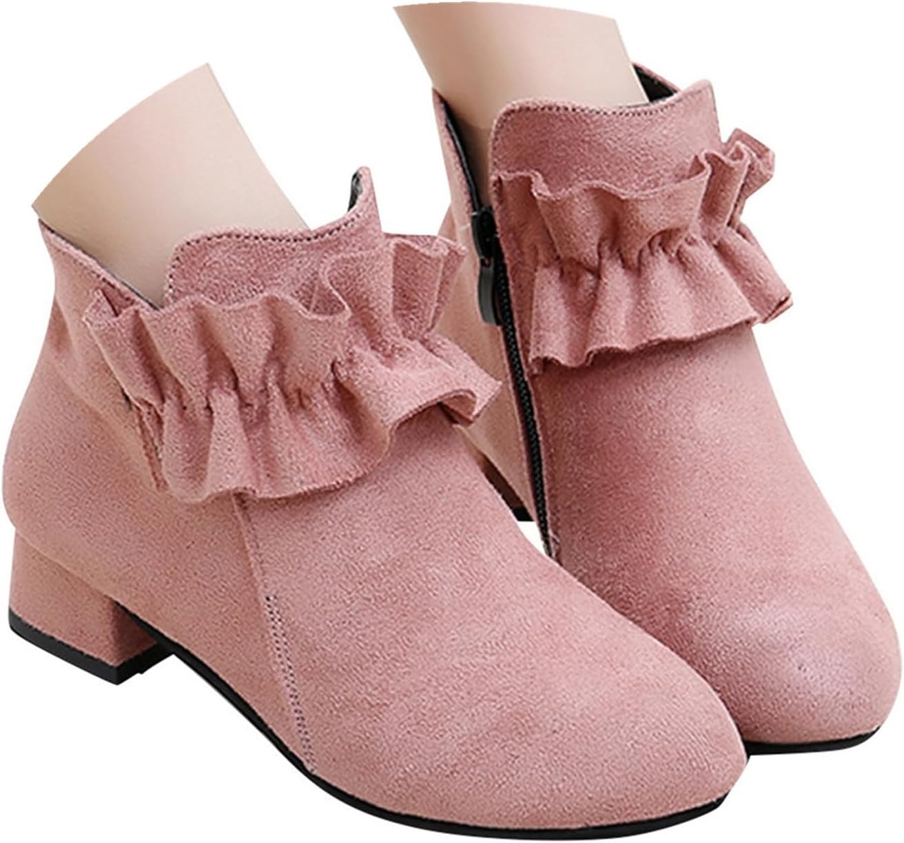 Ботинки для девочек, детские ботильоны с боковой молнией, школьная обувь, элегантные повседневные модные осенне-зимние ботинки с низким массивным каблуком, кожаные уличные плоские короткие ботильоны Generic, 03-Pink
Ботинки для девочек, детские ботильоны с боковой молнией, школьная обувь, элегантные повседневные модные осенне-зимние ботинки с низким массивным каблуком, кожаные уличные плоские короткие ботильоны Generic, 03-Pink