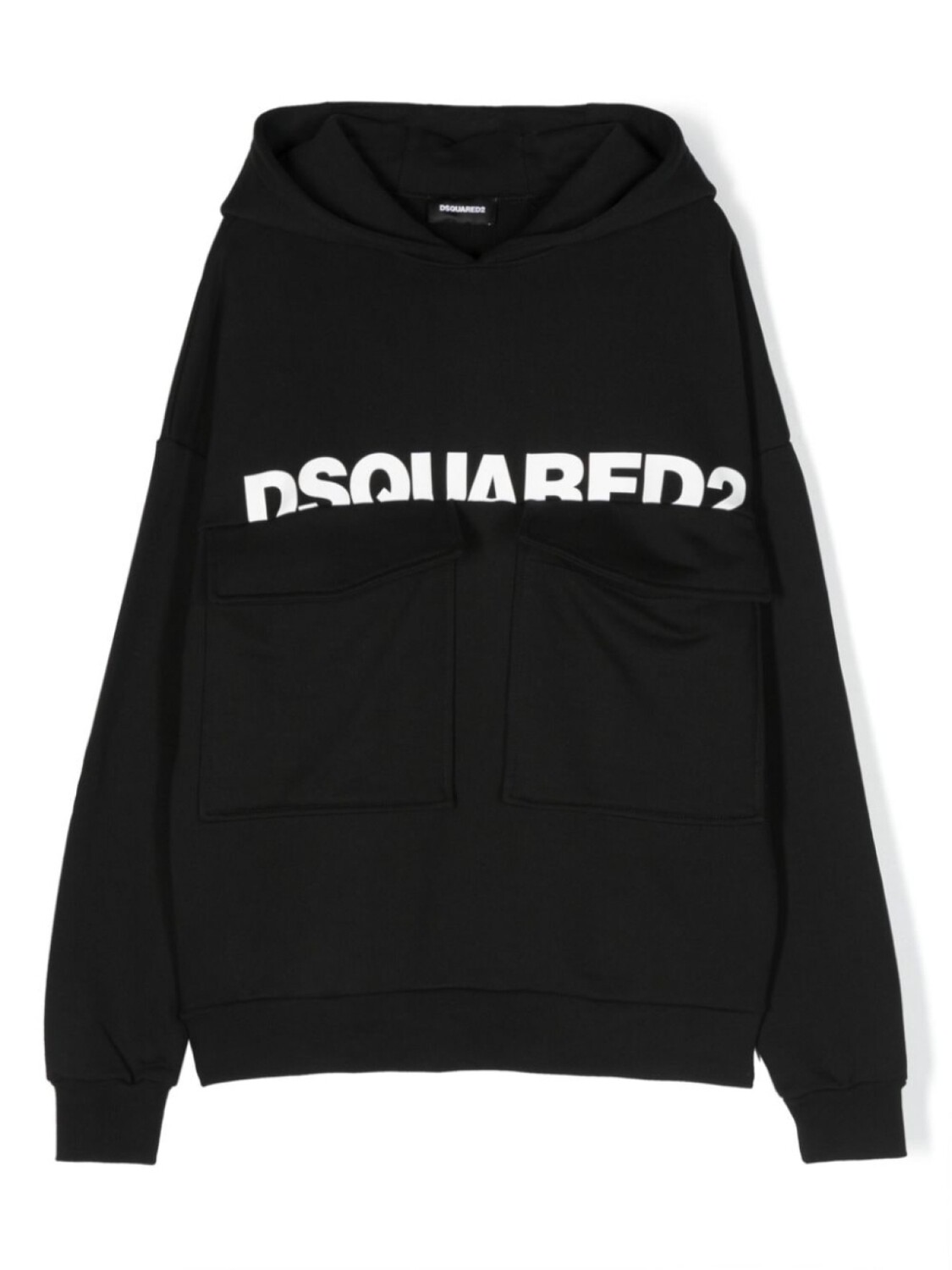 Dsquared2 худи с логотипом, черный
Dsquared2 худи с логотипом, черный