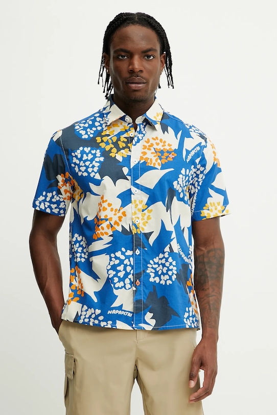 Хлопковая рубашка G-Ronge Napapijri, синий
Хлопковая рубашка G-Ronge Napapijri, синий