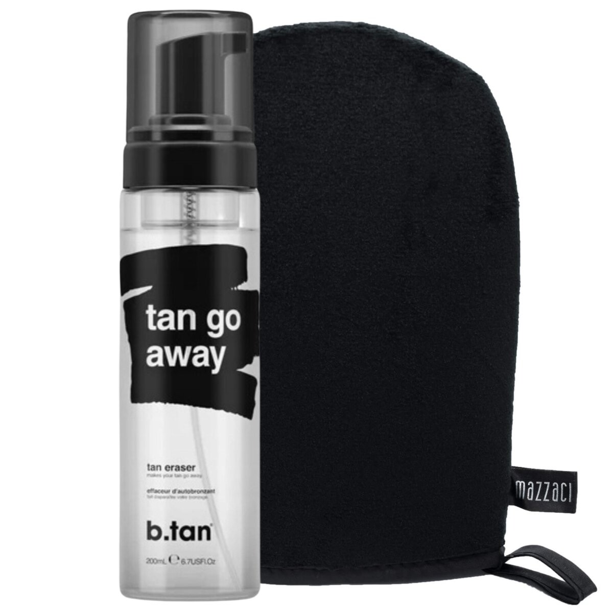 B.tan, Tan Go Away, жидкость для снятия автозагара + перчатка
B.tan, Tan Go Away, жидкость для снятия автозагара + перчатка