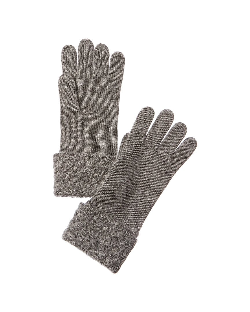 Перчатки из кашемира в технике «корзиночный стежок» sofiacashmere, серый
Перчатки из кашемира в технике «корзиночный стежок» sofiacashmere, серый