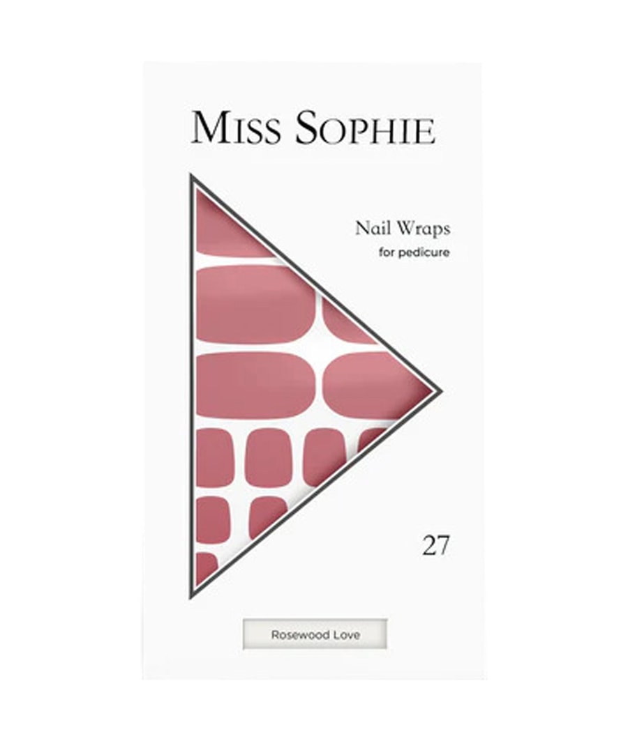 Фольга для ногтей Miss Sophie Rosewood Love Pedicure, Rosewood Love, 27 шт.
Фольга для ногтей Miss Sophie Rosewood Love Pedicure, Rosewood Love, 27 шт.