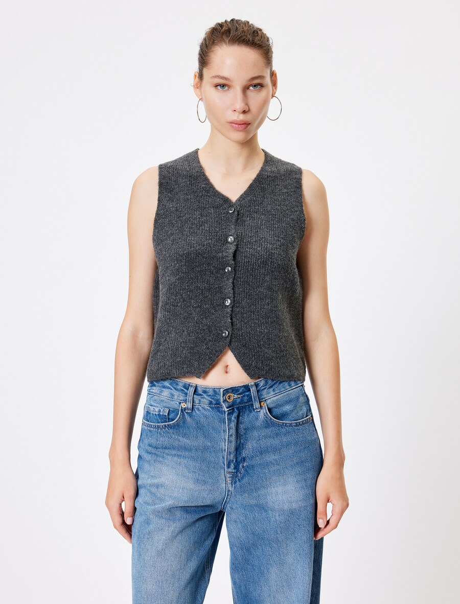 Жилет Koton, антрацит
Жилет Koton, антрацит