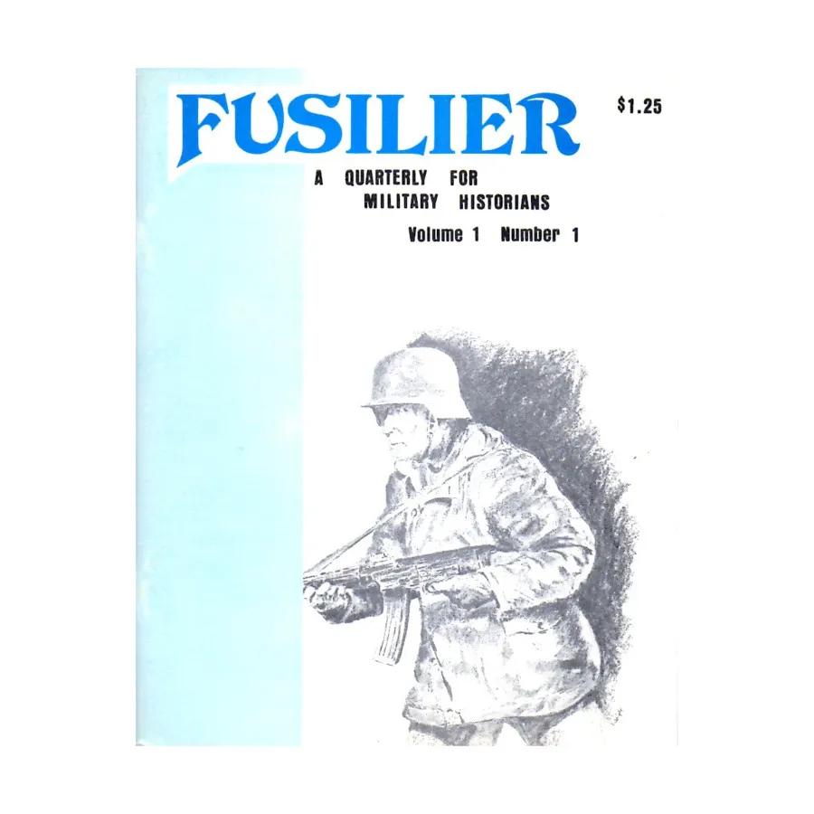 Том. 1, № 1 «Немецкие снайперские винтовки, британские награды за доблесть, роспись миниатюрных фигурок», Fusilier Magazine
Том. 1, № 1 «Немецкие снайперские винтовки, британские награды за доблесть, роспись миниатюрных фигурок», Fusilier Magazine