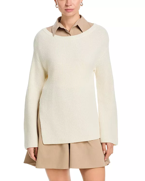 Платье в многослойном стиле от Dane Staud, белый
Платье в многослойном стиле от Dane Staud, белый