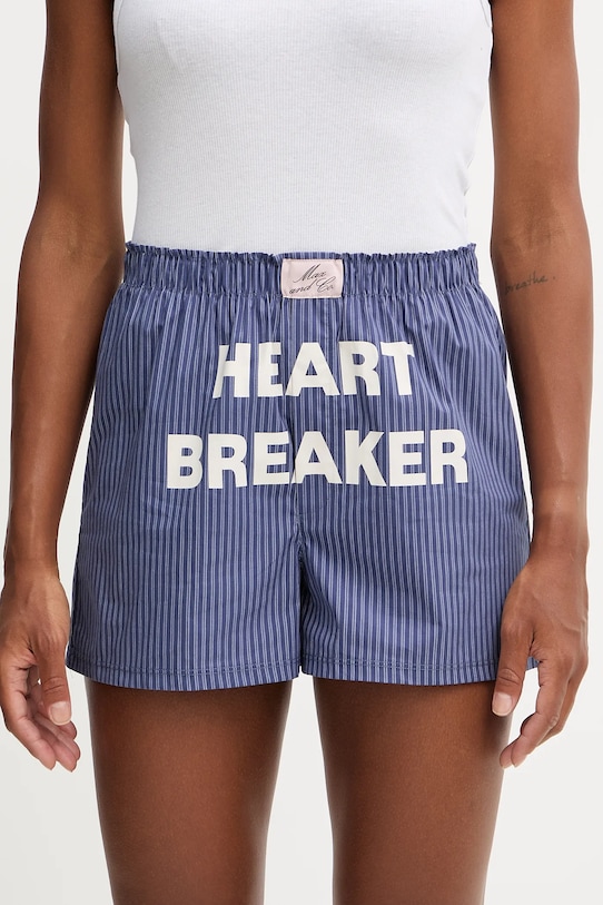 Хлопковые шорты, 2 пары Max&Co., темно-синий
Хлопковые шорты, 2 пары Max&Co., темно-синий