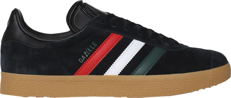 Кроссовки Gazelle 'Black Scarlet Green', черный
Кроссовки Gazelle 'Black Scarlet Green', черный