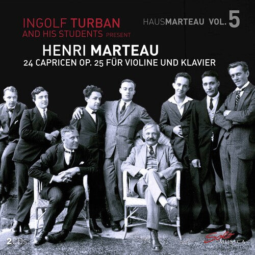 CD диск Marteau / Ingolf Turban: Henri Marteau 5
CD диск Marteau / Ingolf Turban: Henri Marteau 5
