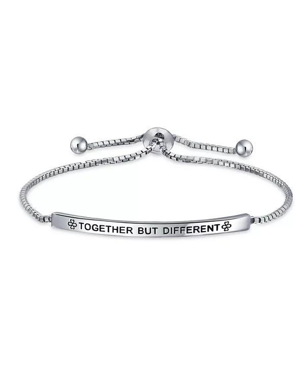 Вдохновляющий символ Ayllu: сердце, бесконечность, клевер, любовь, удача, единство, лучшие друзья, вместе, но разные слова, браслет-боло из стерлингового серебра Bling Jewelry, grey
Вдохновляющий символ Ayllu: сердце, бесконечность, клевер, любовь, удача, единство, лучшие друзья, вместе, но разные слова, браслет-боло из стерлингового серебра Bling Jewelry, grey