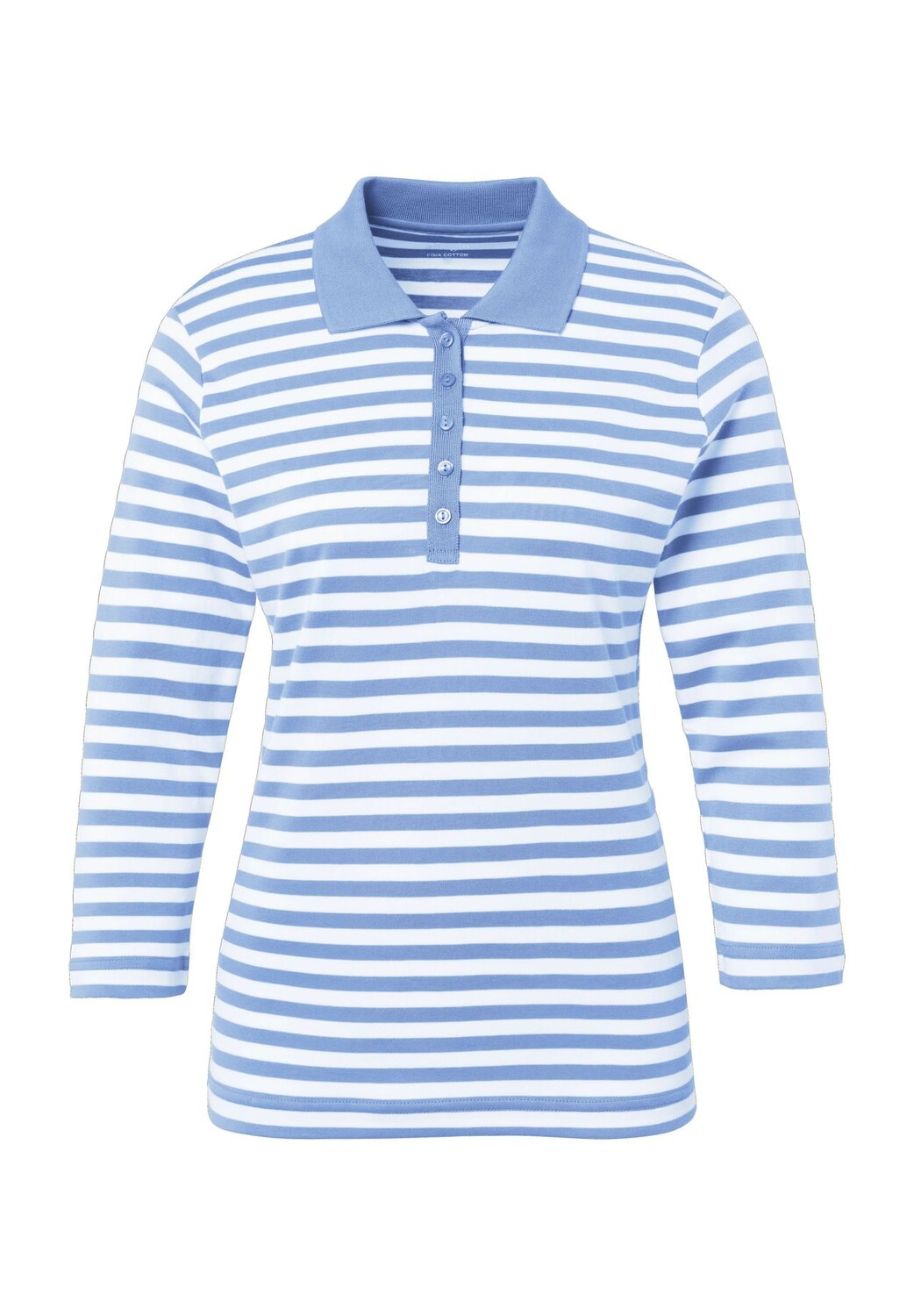 Женская хлопковая рубашка-поло Pima с рукавом 3/4 Tilda Adagio, цвет Blue White
Женская хлопковая рубашка-поло Pima с рукавом 3/4 Tilda Adagio, цвет Blue White