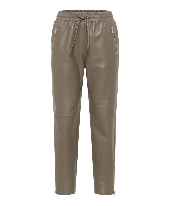 Стильные кожаные брюки Carlo Colucci, коричневый
Стильные кожаные брюки Carlo Colucci, коричневый