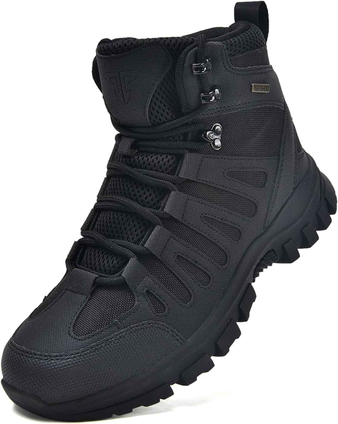 Мужские тактические мотоботы хаки, ботинки до щиколотки с массивной подошвой, походные ботинки для мужчин, шнуровка, пустынные ботинки Azttoztto
Мужские тактические мотоботы хаки, ботинки до щиколотки с массивной подошвой, походные ботинки для мужчин, шнуровка, пустынные ботинки Azttoztto